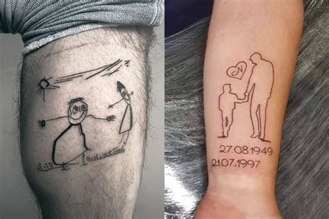 tattoo padre e figli|15 idee su Tatuaggi padre e figlio nel 2024